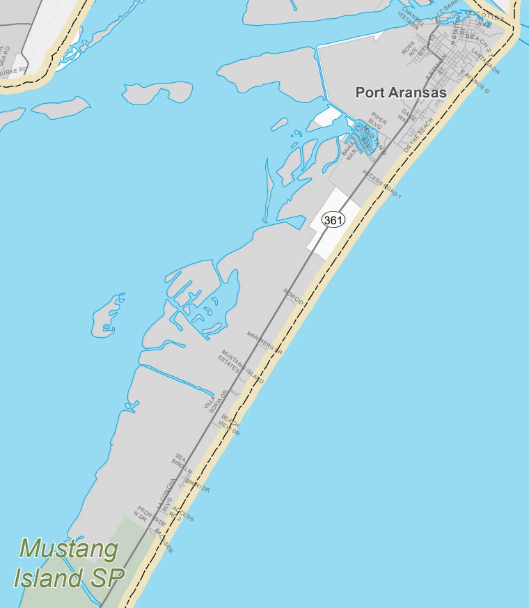 Mustang Island - Texas Beach Homes