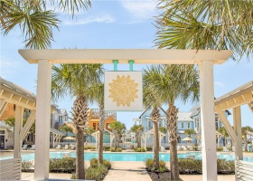 Entrance to the Beach entry pool
