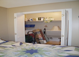 Bedroom B - spacious closet