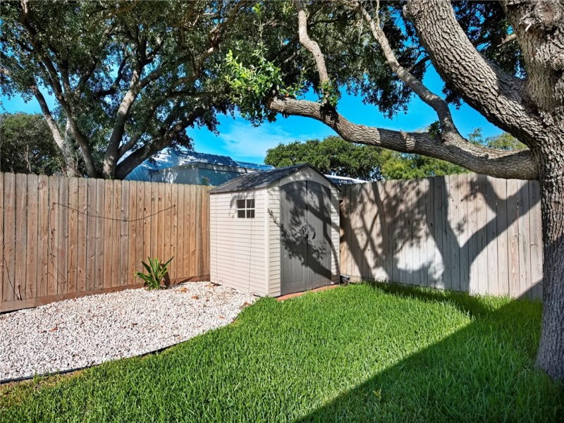 Yard and Storage Shed