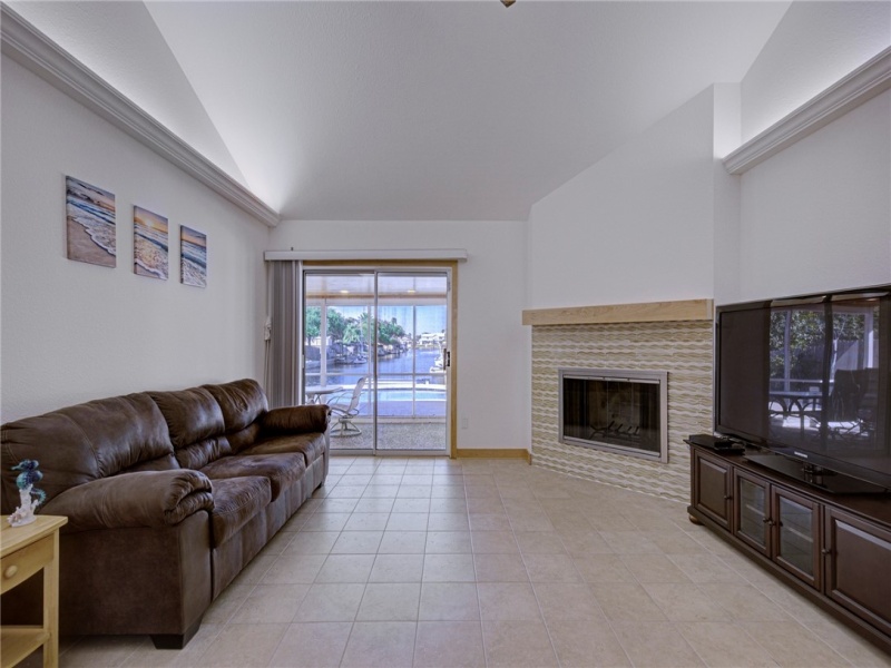 Living Area going towards screened in patio