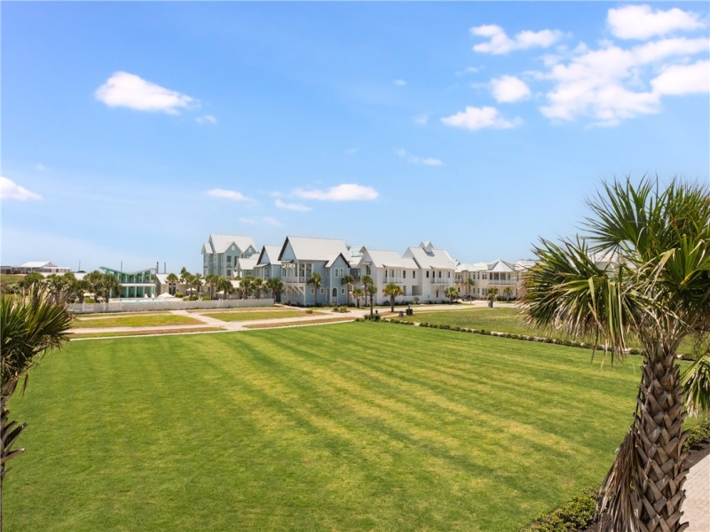 View across Sunflower Park