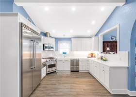 Quartz countertops and backsplash