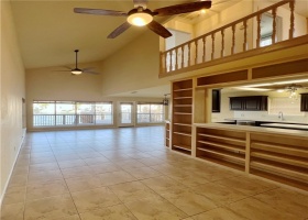 Walking into your new canal home on North Padre Island.