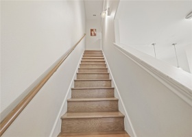 Stairway to upstairs bedrooms