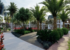 Artist Rendering for Park fronting 217 Starfish