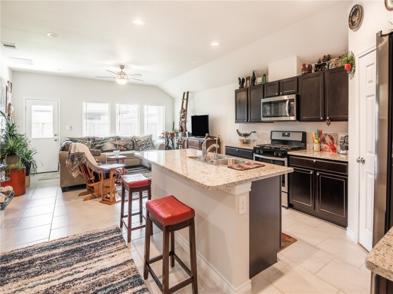 Open concept floor plan.