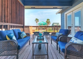 Main home deck seating area