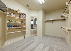 Primary Walk-in Closet