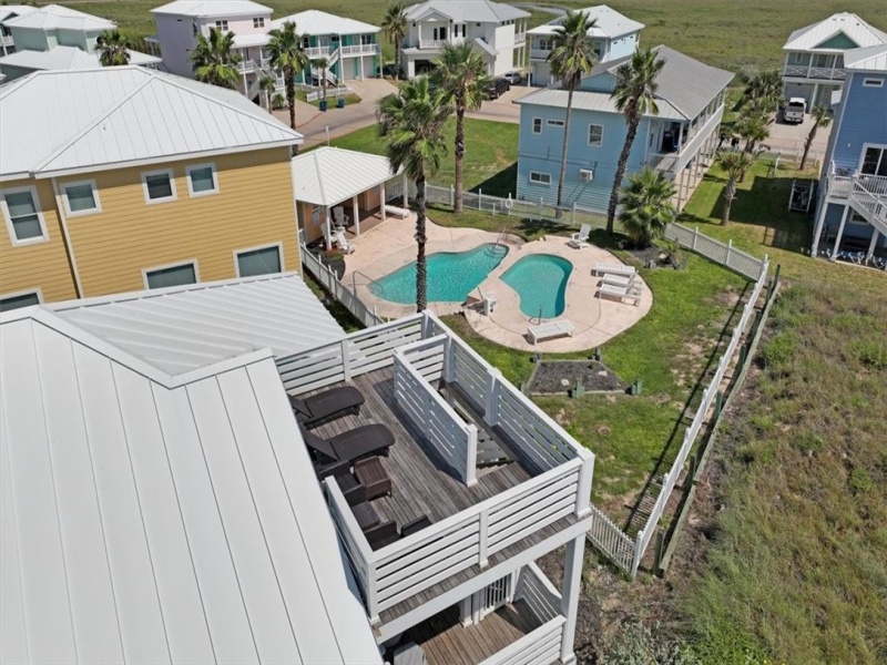 Crows nest showing community pool