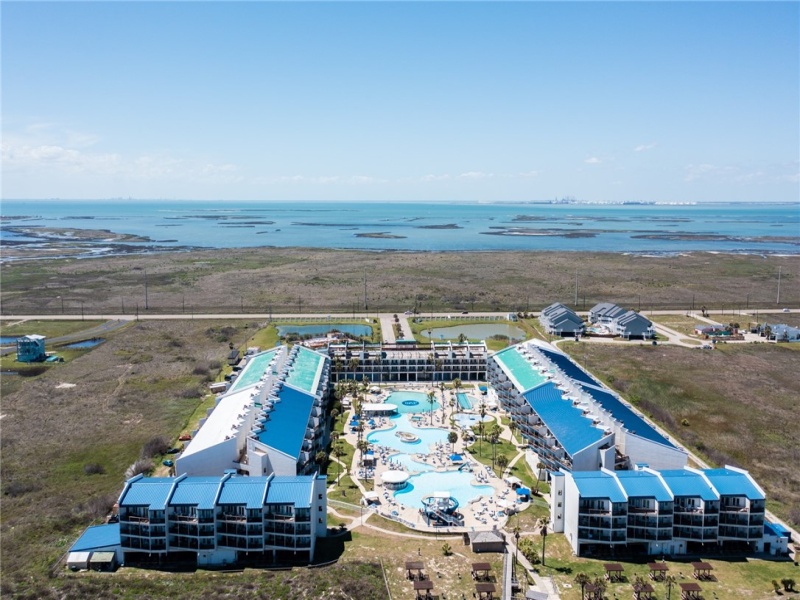 View of Corpus Christi Bay.