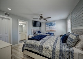 Large guest room is comfortable with beautiful furniture and colortones.