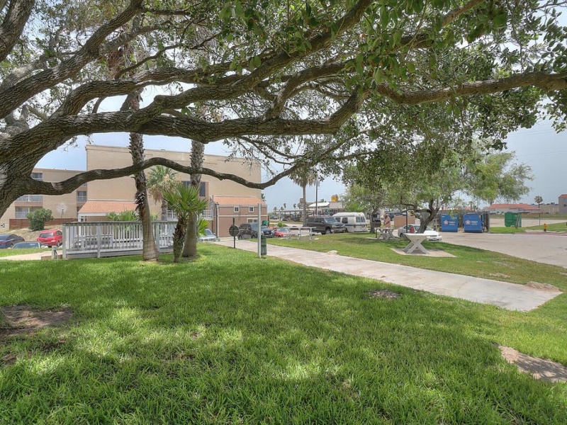 Tree-shaded central grounds