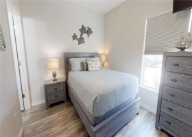 Second bedroom with queen bed.