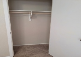 2nd secondary bdrm closet