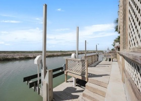 Private deeded boat lift.