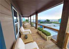 Large Front Deck Virtually Staged