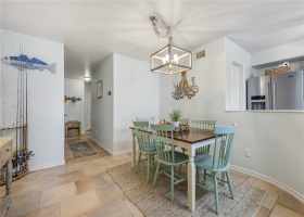 Dining area looking back to front entry.