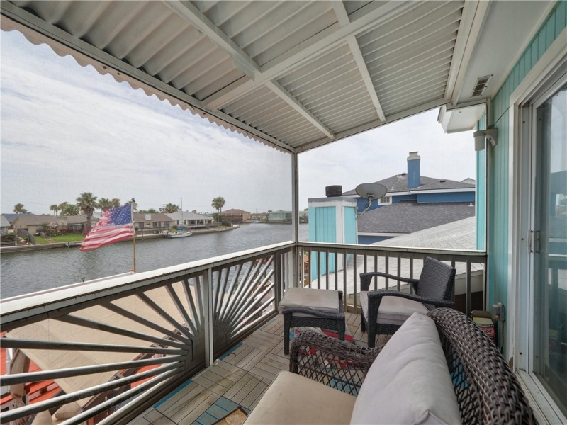 Screened Balcony off Main Bedroom