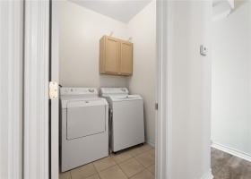 Laundry room washer and dryer